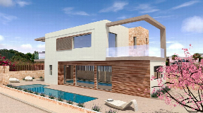 Nuovissima casa indipendente con piscina a Santa Gertrudis