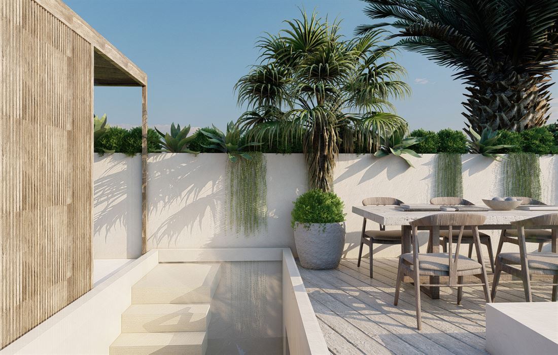 Nuovo esclusivo appartamento attico con splendida vista vicino a Ibiza