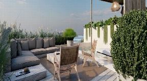 Nuovo esclusivo appartamento attico con splendida vista vicino a Ibiza