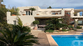 Villa a Can Furnet con splendida vista sulla città di Ibiza