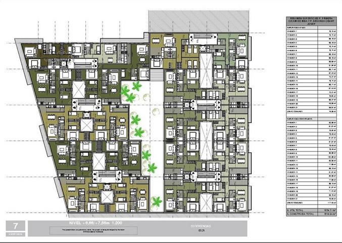 Terreno edificabile nel centro di Santa Eulalia per 63 appartamenti