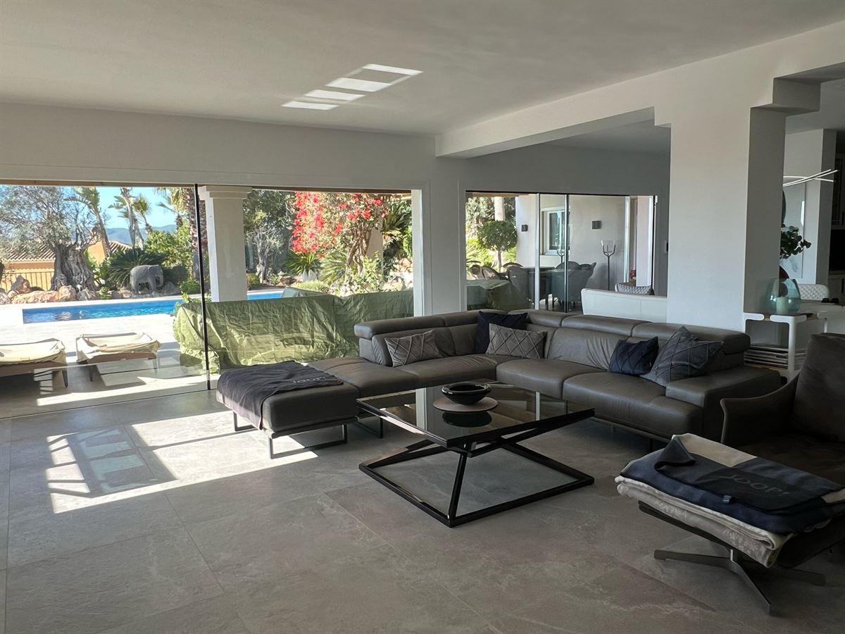 Villa a Can Furnet con splendida vista sulla città di Ibiza